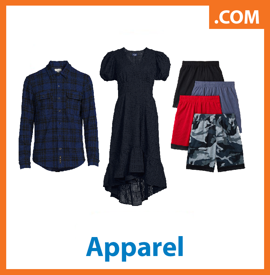 6 Pallet Spaces of Apparel by Hanes & More, 1, Ext. Retail $21,096, Indianapolis, IN