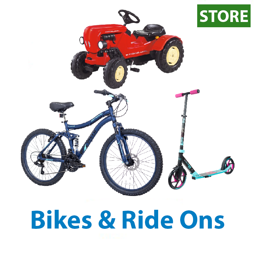 2 Pallet Spaces of Bikes & Ride Ons by BENTISM & More, Ext. Retail $474, Las Vegas, NV