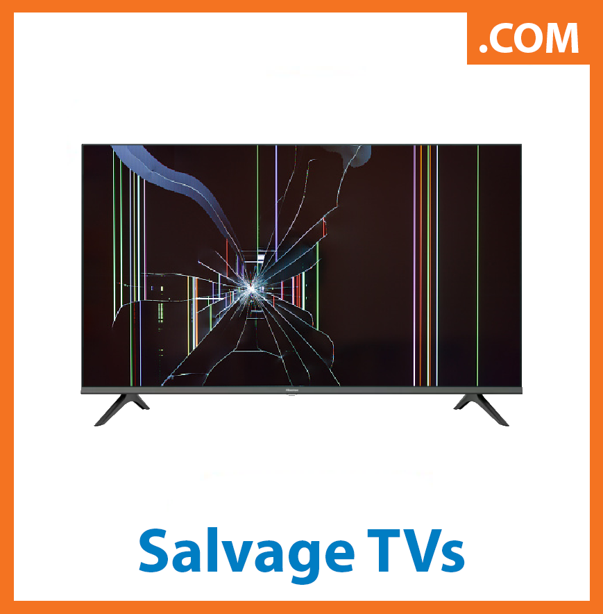 3 Pallet Spaces of UNMANIFESTED Salvage TVs, Indianapolis, IN