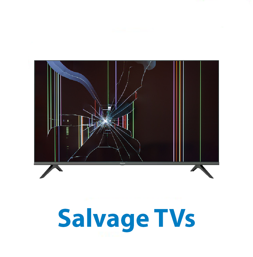 6 Pallet Spaces of UNMANIFESTED Salvage TVs, Indianapolis, IN