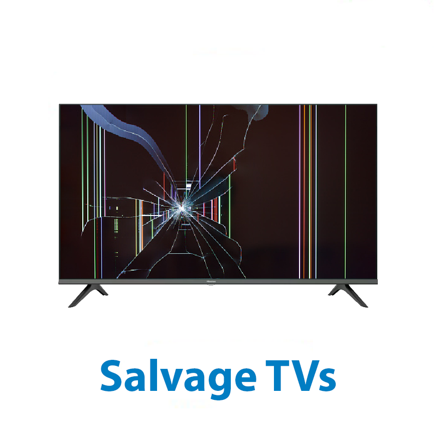 Truckload (21 Pallet Spaces) of UNMANIFESTED Salvage TVs, Indianapolis, IN