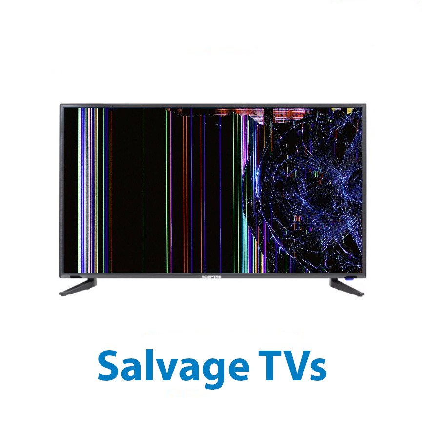 2 Pallet Spaces of UNMANIFESTED Salvage TVs, Waco, TX