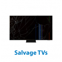 7 Pallet Spaces of UNMANIFESTED Salvage TVs, Gloversville, NY